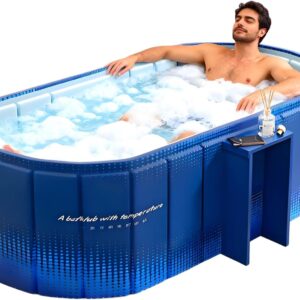 bañera portátil para adultos de 59" de inmersión en frío