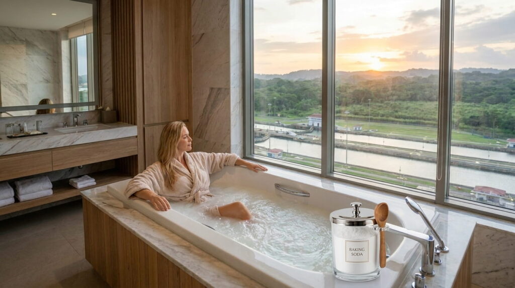 Baño de Bicarbonato de Sodio: El detox alcalino que tu piel necesita hidroterapia de bicarbonato de sodio desde un hotel